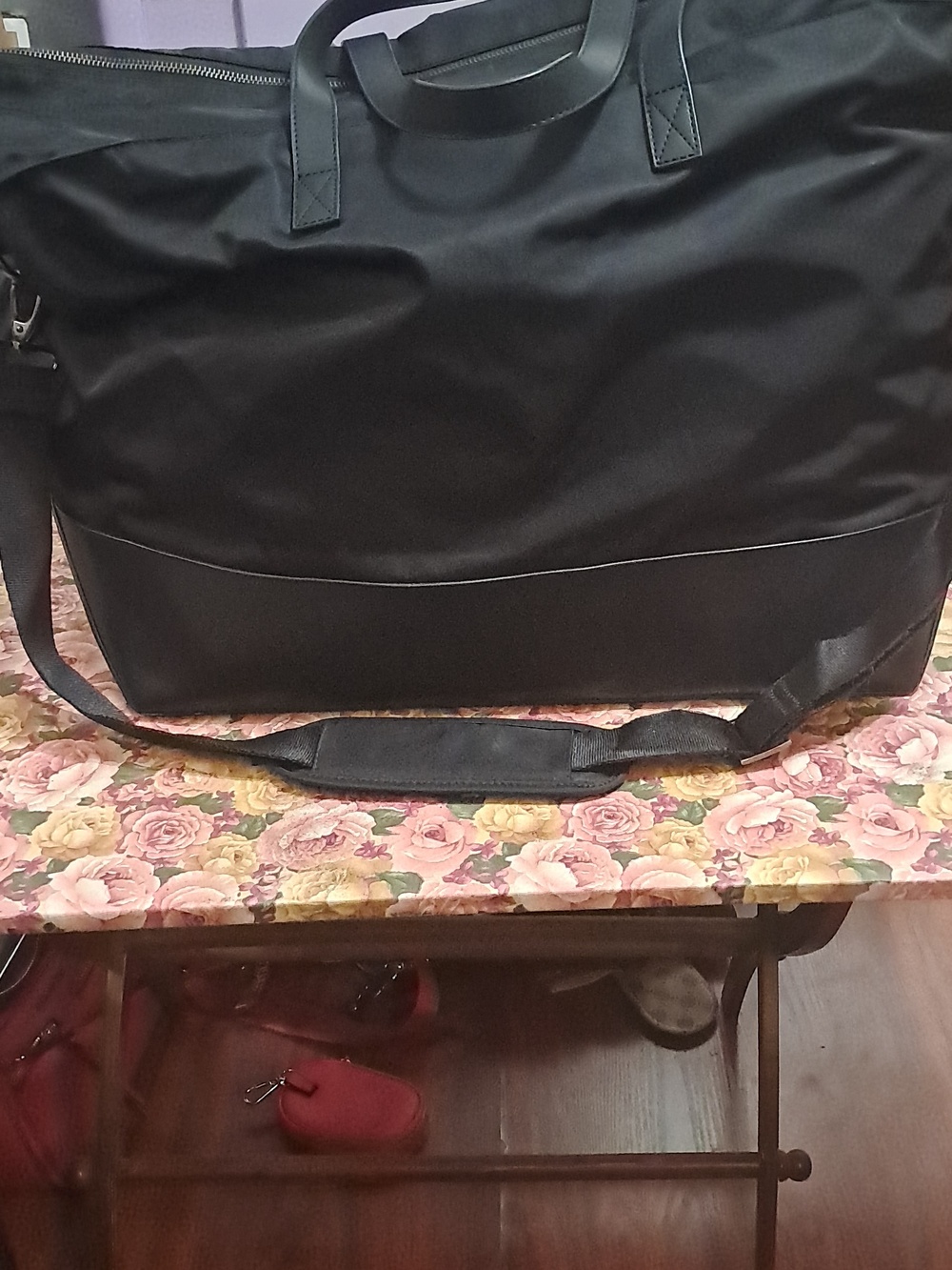 ATM -Anthony Thomas Melillo Black Men’s Travel Duffel Bag - Classic Carryall